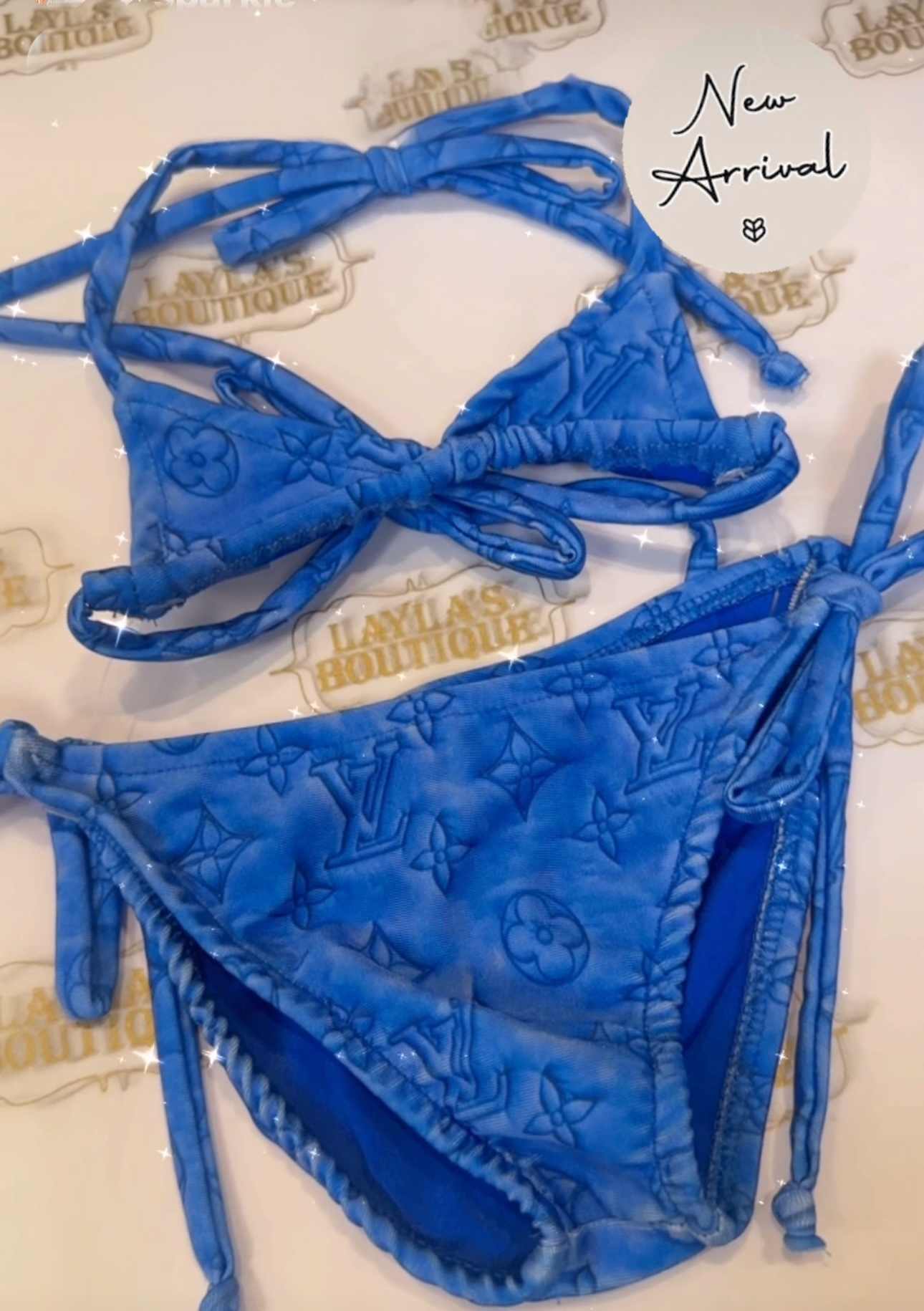 Blue Denim Bikini